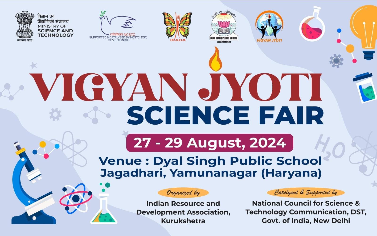 Vigyan Jyoti Science Fair 27-29 August